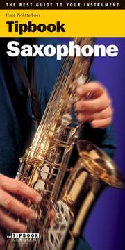 Cover of: Tipbook - Saxophone: The Best Guide to Your Instrument