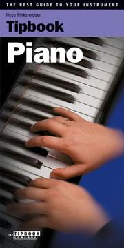 Cover of: Tipbook - Piano: The Best Guide to Your Instrument