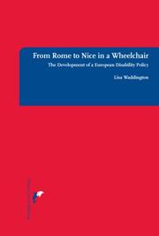 Cover of: From Rome to Nice in a Wheelchair: The Development of a European Disability Policy