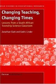 Cover of: Changing Teaching, Changing Times by J. Clark, C Linder