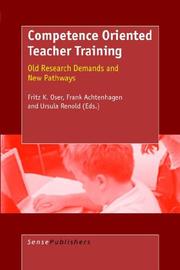 Cover of: Competence Oriented Teacher Training