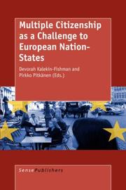 Cover of: Multiple Citizenship as a Challenge to European Nation-States