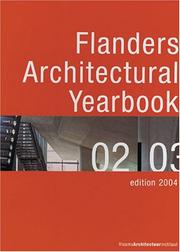 Cover of: Flanders Architectural Yearbook 02/03