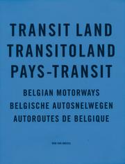 Cover of: Rob van Hoesel: Transit Land/ Pays Transit Belgian Motorways