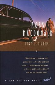 Cover of: Find a victim by Ross Macdonald