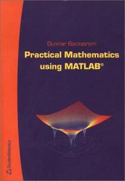 Cover of: Practical Mathematics Using Matlab