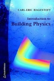 Introduction to Building Physics by Carl-Eric Hagentoft