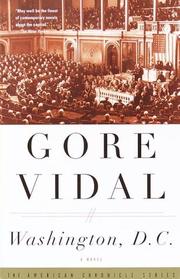Cover of: Washington, D.C. by Gore Vidal
