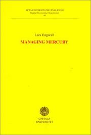 Cover of: Managing Mercury