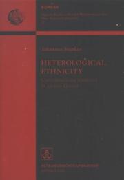 Cover of: Heterological ethnicity: conceptualizing identities in ancient Greece