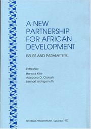 Cover of: A new partnership for African development: issues and parameters