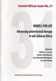 Cover of: Models for Life | 
