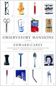 Cover of: Observatory Mansions by Edward Carey