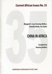 Cover of: China in Africa: Current African Issues No. 35 (NAI Current African Issues)
