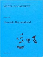 Cover of: Nitovikla reconsidered by Gunnel Hult