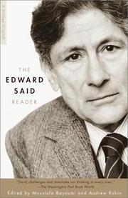 Cover of: The Edward Said reader