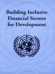 Cover of: Building Inclusive Financial Sectors for Development by 