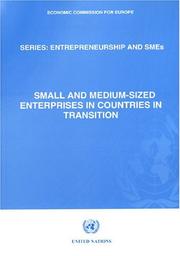 Cover of: Small and medium-sized enterprises in countries in transition /. by [prepared by Antal Szabó et al.].