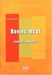 Cover of: Bovine Meat Carcases And Cuts: Bovine Meat Carcases And Cuts