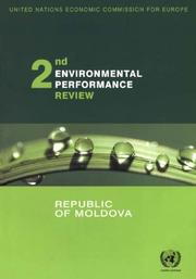 Cover of: Environmental Performance Reviews: Republic of Moldova, Second Review (Environmental Performance Reviews Series)