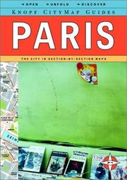 Cover of: Paris (Citymap Guide) by Knopf Guides