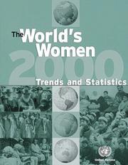 Cover of: The world's women, 2000: trends and statistics.