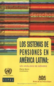 Cover of: Sistemas De Pensiones En America Latina, Los: Un Analisis De Genero