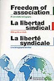 Cover of: Freedom of association = by 