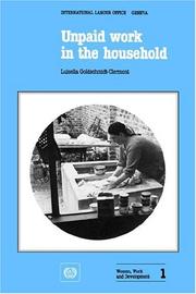 Unpaid work in the household by Luisella Goldschmidt-Clermont