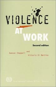 Cover of: Violence At Work (Second Edition)
