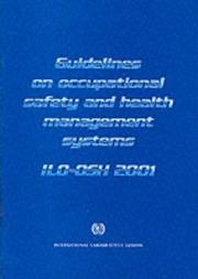 Cover of: Guidelines on occupational safety and health by 