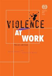 Cover of: Violence at Work by Duncan Chappell, Vittorio Di Martino