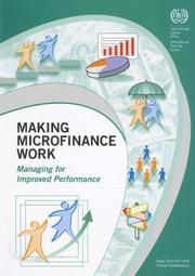 Cover of: Making Micorfinance Work: Managing for Improved Performance