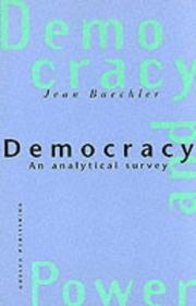 Cover of: Democracy (Democracy & Power) | UNESCO