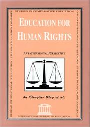 Cover of: Education for Human Rights: An International Perspective (IBE Studies: Studies in Comparative Education)