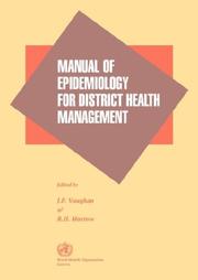 Cover of: Manual of epidemiology for district health management