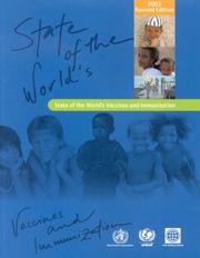 Cover of: State of the world's vaccines and immunization