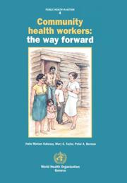 Cover of: Community health workers | Haile Mariam Kahssay