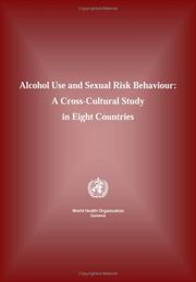 Alcohol use and sexual risk behaviour by World Health Organization