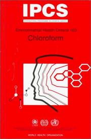Cover of: Chloroform (Environmental Health Criteria , No 163)