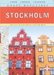 Cover of: Knopf MapGuide: Stockholm (Knopf Mapguides)