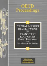 Cover of: Capital Market Development in Transition Economies: Country Experiences and Policies for the Future (Oecd Proceedings)