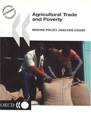 Cover of: Agricultural Trade and Poverty: Making Policy Analysis Count