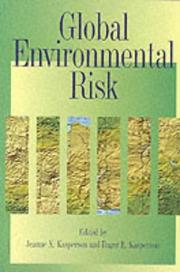 Cover of: Global Environmental Risk by 