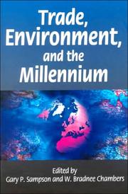 Cover of: Trade, Environment and the Millennium by 