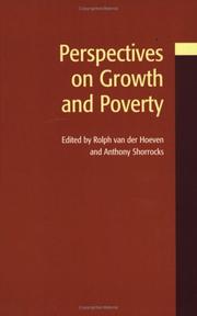 Perspectives on growth and poverty by Rolph van der Hoeven