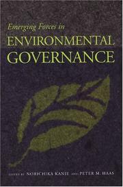 Cover of: Emerging Forces in Environmental Governance