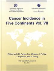 Cover of: Cancer Incidence in Five Continents: Volume VII (I a R C Scientific Publication)