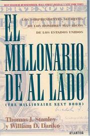 Cover of: El millionario de al lado by Thomas J. Stanley