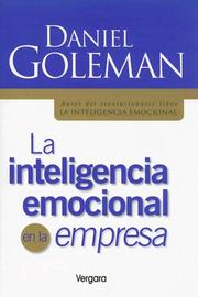Cover of: Inteligencia Emocional En La Empresa by Daniel Goleman